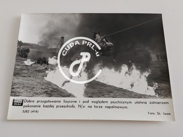 Żołnierze na Torze Napalmowym 1982r