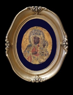 Obraz Matka Boska Częstochowska ręcznie malowana w