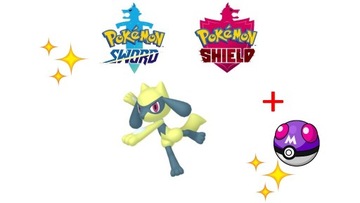 Pokemon Sword/Shield Shiny Riolu + Master Ball