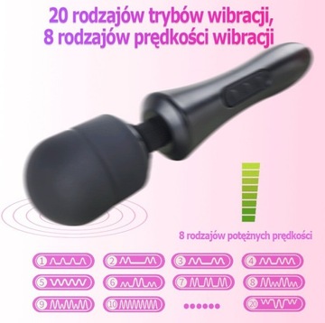 Wibrator Magiczne Różdżka Ogromny Dawca Orgazmów