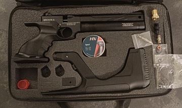 Pistolet PCP Paganax Brenta S 4,5 mm z butlą
