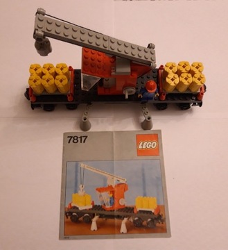 Lego 7817 Crane Wagon Dźwig + Instrukcja  