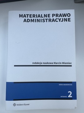 Materialne prawo administracyjne 