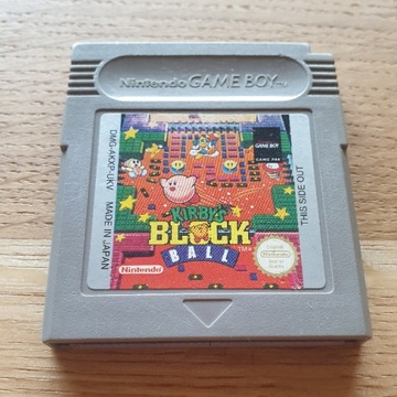 Kirby's Block Ball Gameboy Game Boy