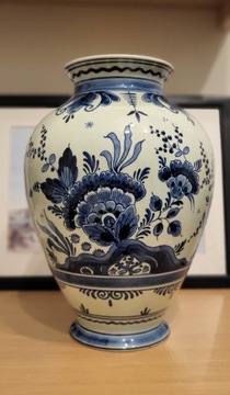 ROYAL DELFT - Duzy wazon kobaltowy