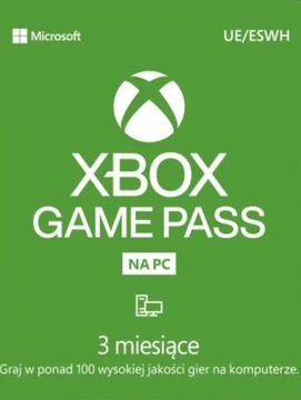 Doładowanie XBOX Game Pass PC 