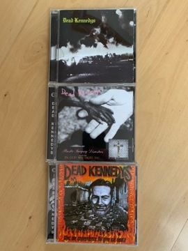 DEAD KENNEDYS - zestaw trzech płyt CD