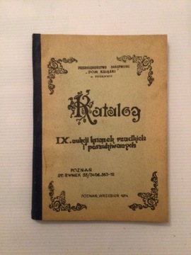 Katalog IX . Aukcji Książek Rzadkich i Poszukiwan