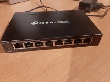 Switch TP-LINK TL-SG108E 8x LAN