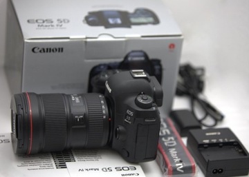 Canon EOS 5D IV pełna klatka 4K - niski przebieg!