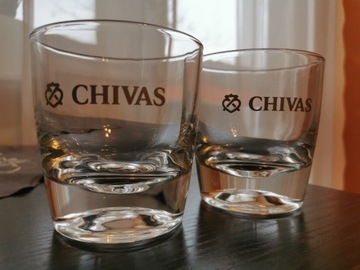 Szklanki do whisky Chivas - komplet 2 sztuki