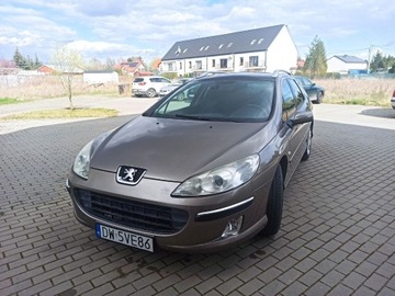 Peugeot 407 SW 2004r, 2.0 benz, 134 KM