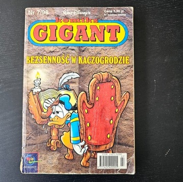 Komiks gigant nr 7/98 - Bezsenność w kaczogrodzie