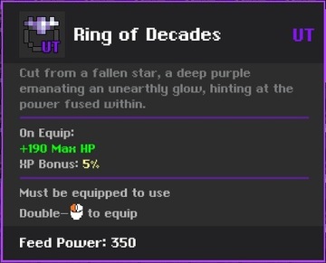 Ring of Decades - ROTMG (Realm of The Mad God)