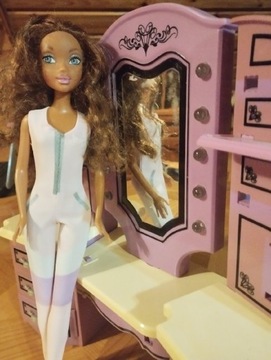 My scene mebelki Barbie Mattel toaletka vintage 