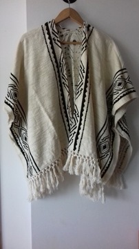 SWETER NARZUTKA 38/40 BOHO 