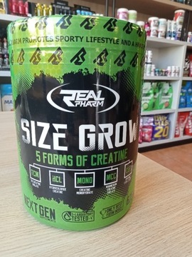 Real Pharm Size Grow 675g Stack Kreatynowy Storm !