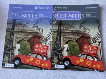 Książki do francuskiego C’est Parti 3