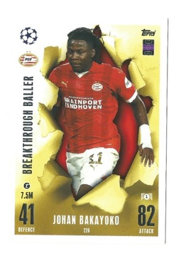 Match Attax Extra 2023/24 Bakayoko Nr. 226