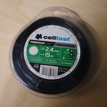 Żyłka tnąca Cellfast Premium 2,4mm 15m 35-033