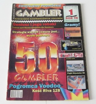 Gambler nr 1/98 | Jedi Knight | Worms 2 - nr 50