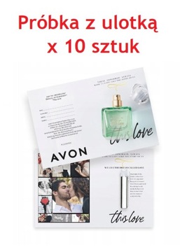 Avon TTA This Love PRÓBKA z ulotką - 10 szt