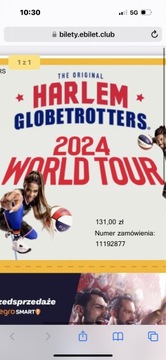 Bilet Harlem Globetrotters