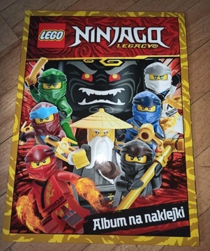 Lego Ninjago Legacy album na naklejki 1 wydanie