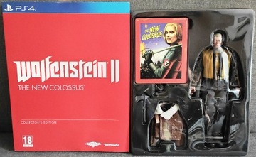 Wolfenstein II 2 Edycja Kolekcjonerska PS4 + Billy