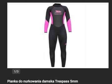 Pianka do nurkowania damska