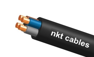 Polski kabel ziemny YKY 4x16 NKT. Faktura