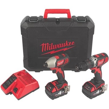 Milwaukee M18 BPP2Q-402C 18V 2 x 4.0Ah Li-Ion