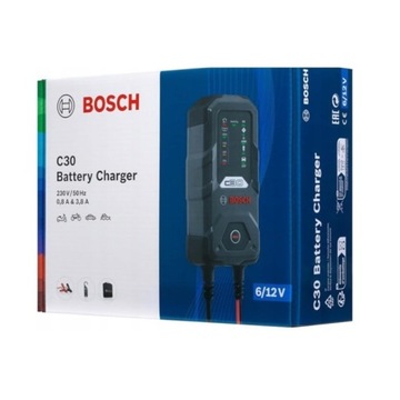 Bosch C30 Ładowarka Akumulatorowa Prostownik 6/12V