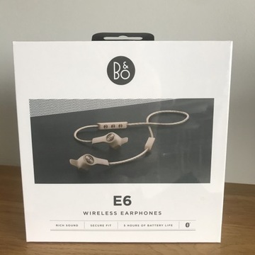 Bang & Olufsen słuchawki E6 NOWE