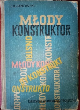 Młody konstruktor J.K.  Janowski 1958 rok.