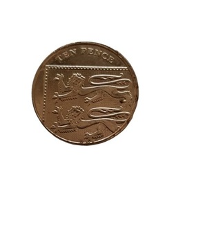 MONETA WIELKA BRYTANIA 10 PENCE 2013