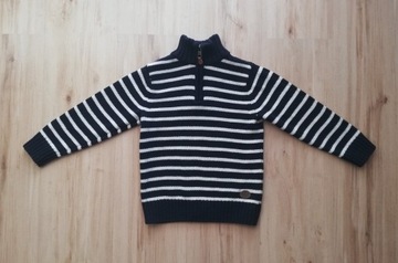 Elegancki sweterek H&M 110/116cm 