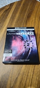 INTERSTELLAR  4k ultra hd +blu-ray 