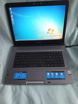 Retro laptop Sony Vaio z grafiką GeForce GO 7600 !