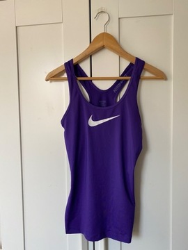 Nike fioletowa bluzka S 