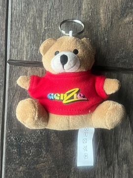 brelok miś teddy bear genzie red