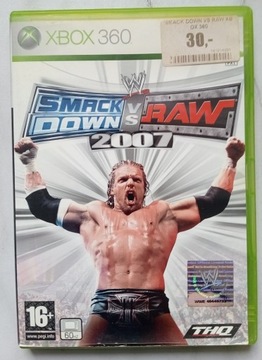SMACK DOWN VS RAW 2007 XBOX 360
