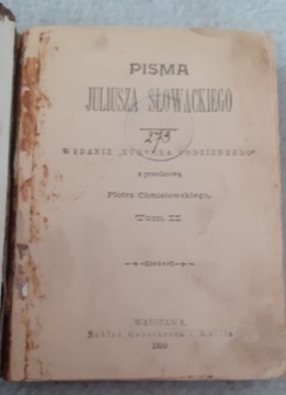 Pisma Juliusza Słowackiego