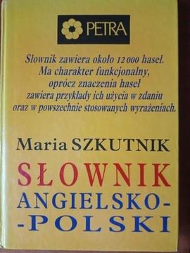 Maria Szkutnik – Słownik angielsko-polski