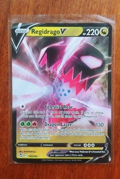 Karta Pokemon TCG Regidrago V SIT 135/195