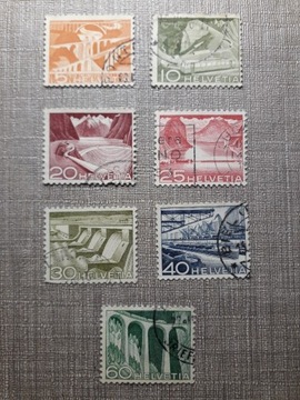 Szwajcaria 1949 - ciekawy zestaw