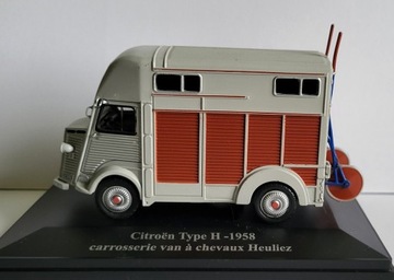 Citroen HY przewóz koni Eligor 1:43