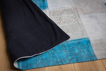 Dywan patchwork z Azji Środkowej
