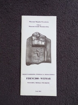 FIDEM 2000 WEIMAR WYSTAWA MEDALI POLSKICH 