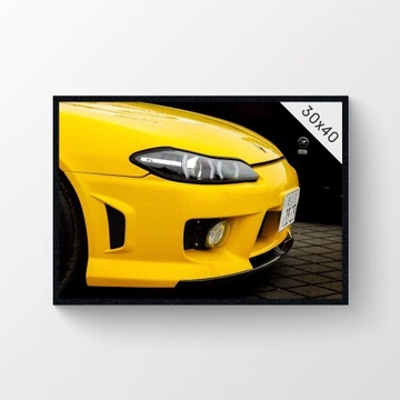 Nissan Silvia – fotoplakat 30x40 cm